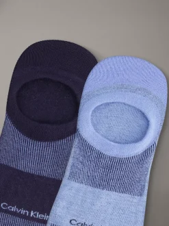 Calvin Klein 2er-Pack feuchtigkeitsableitende No-Show-Socken^Herren Socken|Socken