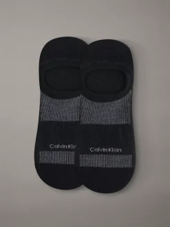 Calvin Klein 2er-Pack feuchtigkeitsableitende No-Show-Socken^Herren Socken|Socken