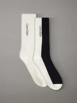 Calvin Klein 2er-Pack feuchtigkeitsableitende Crew-Socken^Herren Socken|Socken