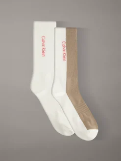 Calvin Klein 2er-Pack feuchtigkeitsableitende Crew-Socken^Herren Socken|Socken