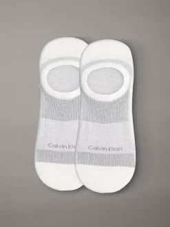 Calvin Klein 2er-Pack feuchtigkeitsableitende No-Show-Socken^Herren Socken|Socken