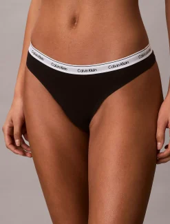 Calvin Klein 5er-Pack gemischte Strings - Icon Logo^Damen Multipacks|Unterhosen