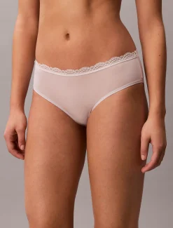 Calvin Klein 3er-Pack Hipsters - Micro Stretch with Lace^Damen Unterhosen|Multipacks
