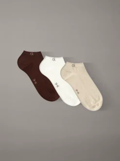 Calvin Klein 3er-Pack Knöchelsocken aus weicher Stretch-Baumwolle^Herren Socken|Socken