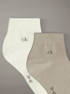 Calvin Klein 3er-Pack Knöchelsocken aus weicher Stretch-Baumwolle^Herren Socken|Socken