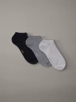Calvin Klein 3er-Pack Knöchelsocken aus weicher Stretch-Baumwolle^Damen Socken & Strumpfhosen|Socken & Strumpfhosen