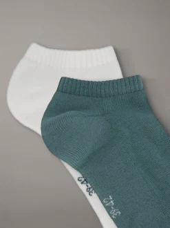 Calvin Klein 4er-Pack Knöchelsocken aus weicher Stretch-Baumwolle^Herren Socken|Socken