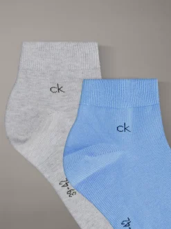 Calvin Klein 3er-Pack Knöchelsocken aus weicher Stretch-Baumwolle^Herren Socken|Socken