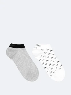 Calvin Klein 2er-Pack Knöchelsocken mit Logo^Herren Socken|Socken