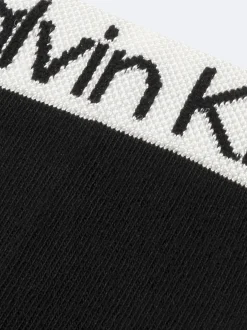 Calvin Klein 2er-Pack Knöchelsocken mit Logo und Streifen^Damen Socken & Strumpfhosen|Socken & Strumpfhosen