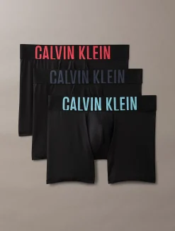 Calvin Klein 3er-Pack Lange Boxershorts - Intense Power Micro^Herren Slips|Boxers