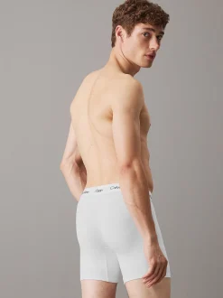 Calvin Klein 3er-Pack Lange Boxershorts - Cotton Stretch^Herren Boxers