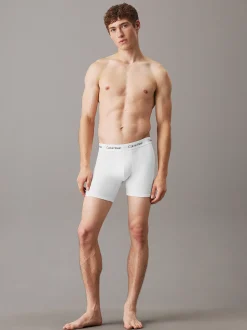 Calvin Klein 3er-Pack Lange Boxershorts - Cotton Stretch^Herren Boxers