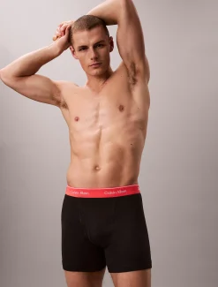 Calvin Klein 5er-Pack Lange Boxershorts - Cotton Classics^Herren Slips|Boxers