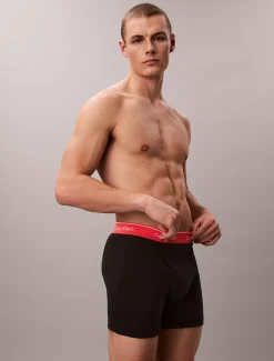 Calvin Klein 5er-Pack Lange Boxershorts - Cotton Classics^Herren Slips|Boxers