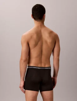 Calvin Klein 3er-Pack Lange Boxershorts - Icon Active Mesh^Herren Slips|Boxers