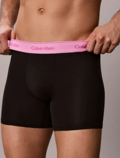 Calvin Klein 5er-Pack Lange Boxershorts - Icon Cotton Stretch Pride^Herren Slips|Boxers