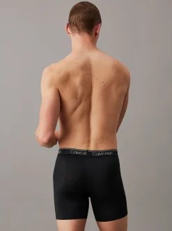 Calvin Klein 3er-Pack Lange Boxershorts - Micro Stretch^Herren Boxers