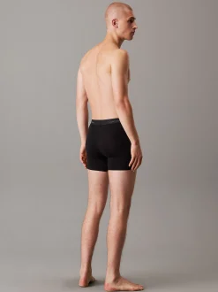 Calvin Klein 3er-Pack Lange Boxershorts - Icon Cotton Stretch^Herren Boxers