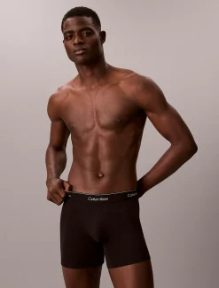 Calvin Klein 5er-Pack Lange Boxershorts - Icon Cotton Stretch^Herren Boxers