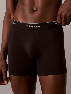 Calvin Klein 5er-Pack Lange Boxershorts - Icon Cotton Stretch^Herren Boxers