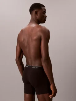 Calvin Klein 5er-Pack Lange Boxershorts - Icon Cotton Stretch^Herren Boxers