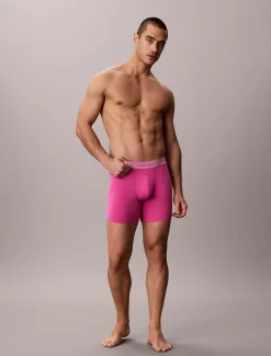 Calvin Klein 5er-Pack Lange Boxershorts - Icon Cotton Stretch Pride^Herren Slips|Boxers