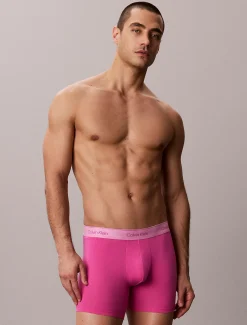 Calvin Klein 5er-Pack Lange Boxershorts - Icon Cotton Stretch Pride^Herren Slips|Boxers