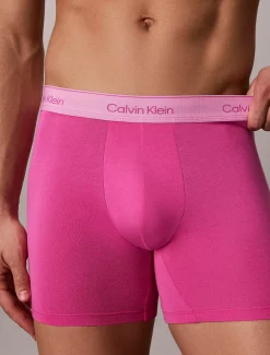 Calvin Klein 5er-Pack Lange Boxershorts - Icon Cotton Stretch Pride^Herren Slips|Boxers