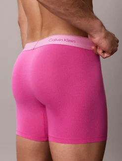 Calvin Klein 5er-Pack Lange Boxershorts - Icon Cotton Stretch Pride^Herren Slips|Boxers