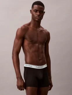 Calvin Klein 3er-Pack Lange Boxershorts - Microfibre Stretch^Herren Slips|Boxers