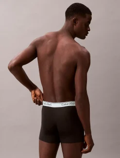 Calvin Klein 3er-Pack Lange Boxershorts - Microfibre Stretch^Herren Slips|Boxers