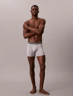 Calvin Klein 3er-Pack Lange Boxershorts - Icon Active Mesh^Herren Slips|Boxers