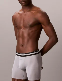 Calvin Klein 3er-Pack Lange Boxershorts - Icon Active Mesh^Herren Slips|Boxers