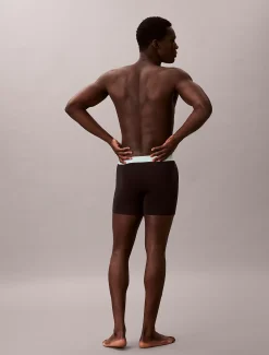 Calvin Klein 3er-Pack Lange Boxershorts - Icon Cotton Stretch^Herren Slips|Boxers