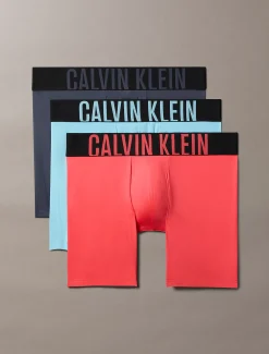 Calvin Klein 3er-Pack Lange Boxershorts - Intense Power Micro^Herren Slips|Boxers