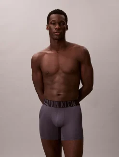 Calvin Klein 3er-Pack Lange Boxershorts - Intense Power Micro^Herren Slips|Boxers