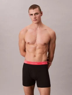 Calvin Klein 3er-Pack Lange Boxershorts - Cotton Classics^Herren Slips|Boxers