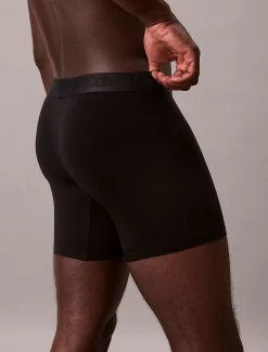 Calvin Klein 3er-Pack Lange Boxershorts - CK Black^Herren Boxers