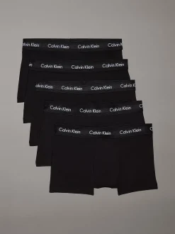 Calvin Klein 5er-Pack Low-Rise Trunks - Cotton Stretch^Herren Boxers