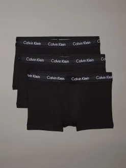Calvin Klein 3er-Pack Low-Rise Trunks - Cotton Stretch^Herren Boxers