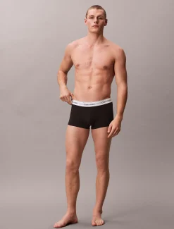Calvin Klein 3er-Pack Low-Rise Trunks - Icon Cotton Stretch^Herren Boxers