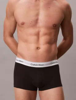 Calvin Klein 3er-Pack Low-Rise Trunks - Icon Cotton Stretch^Herren Boxers