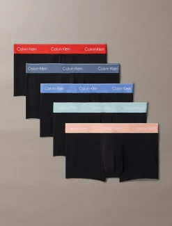 Calvin Klein 5er-Pack Low-Rise Trunks - Icon Cotton Stretch^Herren Boxers