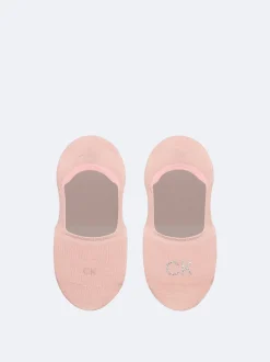 Calvin Klein 2er-Pack No-show-Socken aus weicher, glänzender Baumwolle^Damen Socken & Strumpfhosen|Socken & Strumpfhosen