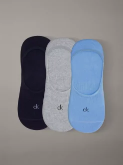 Calvin Klein 3er-Pack No-show-Socken aus weicher Baumwolle^Herren Socken|Socken
