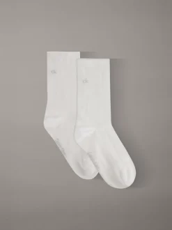 Calvin Klein 2er-Pack Rolltop-Crew-Socken aus weicher Baumwolle^Damen Socken & Strumpfhosen|Socken & Strumpfhosen