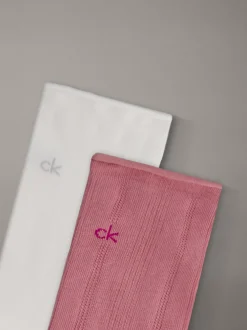 Calvin Klein 2er-Pack Rolltop-Crew-Socken aus weicher Baumwolle^Damen Socken & Strumpfhosen|Socken & Strumpfhosen