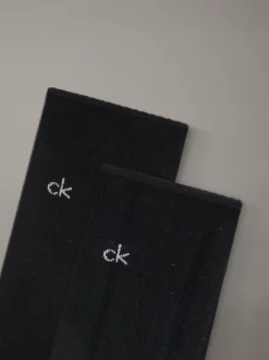 Calvin Klein 2er-Pack Rolltop-Crew-Socken aus weicher Baumwolle^Damen Socken & Strumpfhosen|Socken & Strumpfhosen