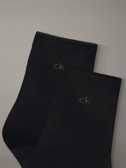 Calvin Klein 3er-Pack Rolltop-Crew-Socken aus weicher Baumwolle^Damen Socken & Strumpfhosen|Socken & Strumpfhosen